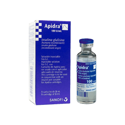 Insulin Apidra Vials 100 Units ml