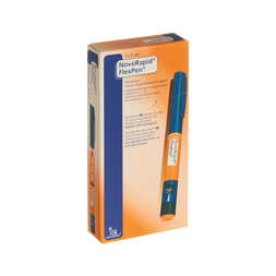 Insulin NovoRapid Novolog FlexTouch Pens 5 x 3 ml